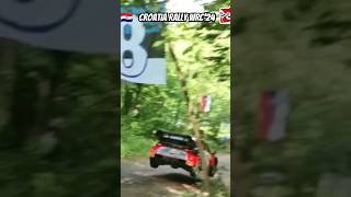 Jump Shakedown WRC Croatia Rally 2024 #wrc #hyundaimotorsport #toyotagazooracing #attack #rally #fun