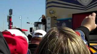 Sarah Palin at the Daytona 500