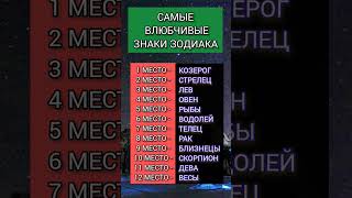 Самые влюбчивые знаки зодиака #гороскоп #астрология