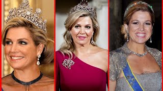 Queen Maxima Daimond Tiaras Collection