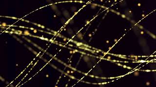 Shiny Golden Strings | Glitter | Shimmer | Background | Screensaver