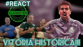 REACT PALMEIRAS x ATLÉTICO/MG - LIBERTADORES DA AMÉRICA - CLASSIFICAÇÃO HERÓICA