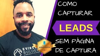 Como Capturar Leads e Enviar Mensagens Sem Opt-in Na Página De Captura