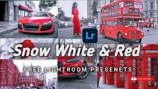 Lightroom Mobile Present Free Dng | White & Red Tone Present | Lightroom Mobile Present Free