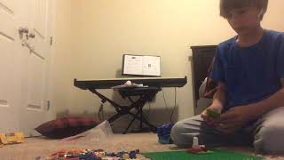 Time lapse of me building Legos [720p]