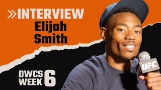 Elijah Smith full DWCS Week 6 post fight interview