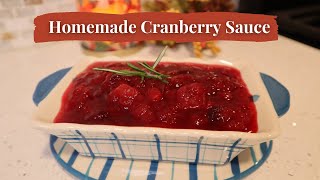 The BEST Cranberry Sauce Recipe for Thanksgiving