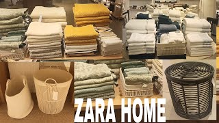 ZARA HOME Collection June 2023  | Bath Towels | Basket | Bathroom Accessories