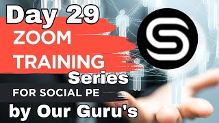 DAY 29 Zoom Training Series #socialpe |By Our Guru's ||हर रोज सिखिये कुछ नया