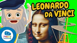 Leonardo Da Vinci: El Genio del Renacimiento | Happy Learning 🎨💡🖌️