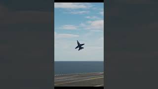 MORE EPIC F18 CARRIER LANDING FAILS!!! #f18 #usnavy #dcs #shorts #milsim #gaming