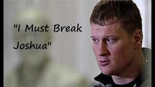 ALEXANDER POVETKIN SAYS HE'S READY FOR WAR WITH ANTHONY JOSHUA!! #JoshuaPovetkin