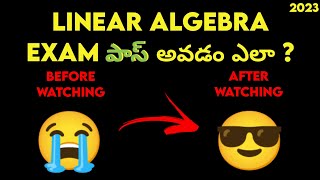 Pass Linear Algebra Exam | Degree 4th Sem Maths Exam Most Important Questions to Pass in UgExams2023