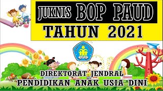 JUKNIS BOP PAUD 2021