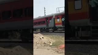 Train On Road WDP4 led capital Express Going towards Siliguri JN #shorts