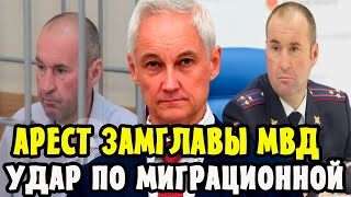 Арест Замглавы МВД! Взяли Решалу по Мигрантам! Андрей Белоусов Лютует!