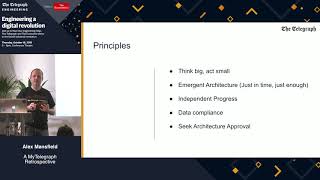 Developing a Pragmatic Architecture: MyTelegraph Retrospective - Alex Mansfield-Scaddan