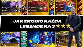 Jak Robię 3* Legendy W Każdej Grze - Poradnik TFT