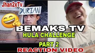 Bemaks Tv - MASARAP PERO MABAHO| HULA CHALLENGE| GRABE TAWA KO DITO REACTION VIDEO PART 8 @Bemakstv