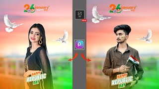 Republic day special photo editing | 26 January photo editing | PicsArt photo editing