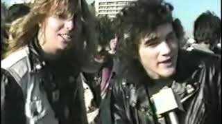 Metallica fans react in the 80s - Thrash Metal Parking Lot