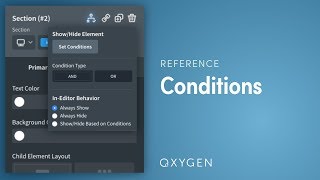 2.4: Oxygen Conditions