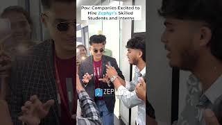 Companies Excited to hire Zephyrs skilled students and interns  #funny #office