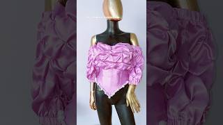 How to make a bustier top 💜💜💜 #bustier #diy #tutorial