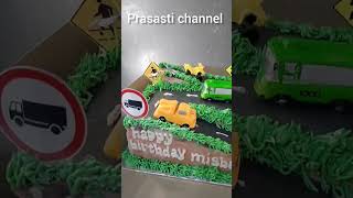 kue ultah mobil #shorts #cake #tutorial