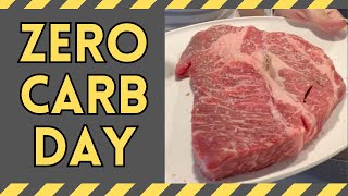 ZERO CARB DAY | What I Ate Today | Weightloss and Health Journey