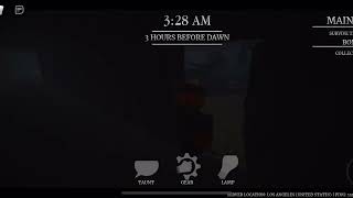 Making a hunter give up on life roblox survive the night