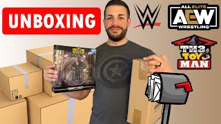 WRESTLING FIGURE UNBOXING/MAIL CALL! NEW AEW STING SUPREME FIGURE + WRESTLING FIGURE MINI GRAIL!