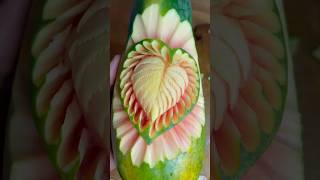 Fruit carving 🍎🍓🍉/ Papaya carving #shorts #youtubeshorts #fruitcutting #trending