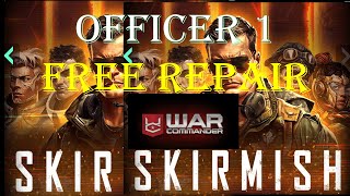 War Commander : SKIRMISH OFFICER 1 [ COPPERHEAD ] FREE REPAIR/ FASTEST-WAY