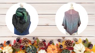 Herbstliche Strickideen aus der Poema Tweed