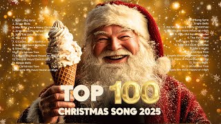 Top 100 Christmas Songs and Carols Playlist with Lyrics 🎅 Merry Christmas 2025 🎄