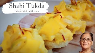 Shahi Tukda - Ramadan Special in a unique way/ Shahi Tukda Recipe - Mango & Kesar Rabri