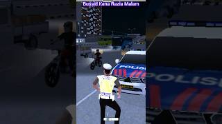 BUSSID Kena Razia Pak Polisi #shorts #febriashorts #gaming