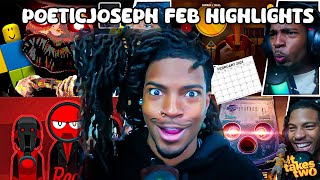 POETICJOSEPH FEBUARY HIGHLIGHTS