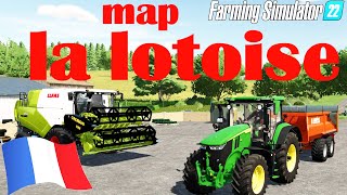 😁(LIVE FS22)😂MAP LA LOTOISE (DECOUVERTE)