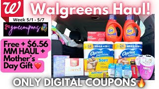 Walgreens All Digital Couponing Haul! || Free + $6.56 MM🔥 (5/1-5/7)