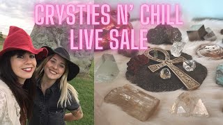 CRYSTAL LIVE SALE WITH SUNNY & MEG -  "Crysties n' Chill"