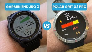 Garmin Enduro 3 vs Polar Grit X2 Pro