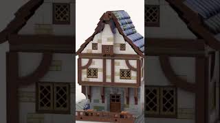 Lego modular medieval tavern