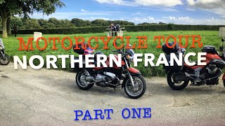 Motorcycle Tour of Northern France part one England and beyond   4K