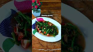 Resep tumis kangkung jomblo yang menemukan jodohnya #shorts