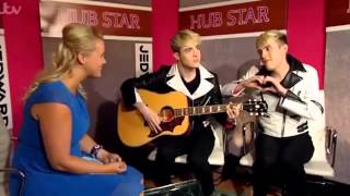 Jedward on This Morning 14.08.2013