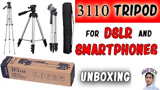 Unboxing of Tripod JF-3110 for DSLR & Smartphone