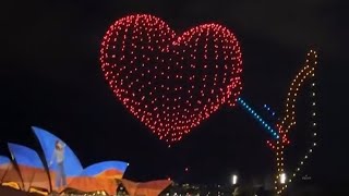 Full Drone Show_ Vivid Sydney 2024