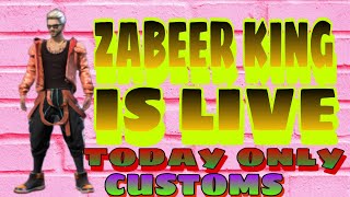 ZABEER KING IS LIVE / ZABEER KING GAMING / LIVE / GARENA FREE FIRE